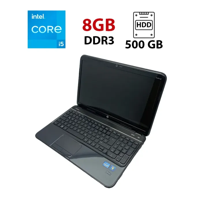 Ноутбук HP Pavilion g6-2000 / 15.6" (1366x768) TN / Intel Core i5-3210M (2 (4) ядра по 2.5 - 3.1 GHz) / 8 GB DDR3 / 500 GB HDD / Intel HD Graphics 4000 / WebCam б/в - зображення 1