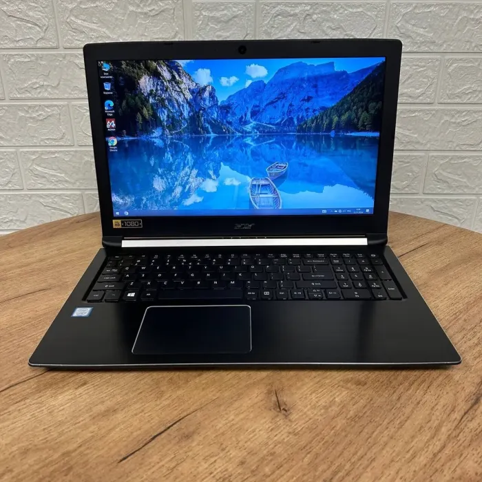 Ноутбук Acer Aspire 5 A515-51 / 15.6" (1920x1080) TN / Intel Core i5-8250U (4 (8) ядра по 1.6 - 3.4 GHz) / 8 GB DDR4 / 256 GB SSD / Intel UHD Graphics 620 / WebCam б/в - зображення 2