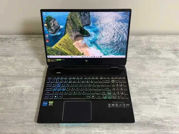 Ігровий ноутбук Acer Predator Helios 300 PH315-55 / 15,6" (1920x1080) IPS / Intel Core i7-12700H (14 (20) ядер по 3,5 - 4,7 ГГц) / 16 ГБ DDR4 / 512 ГБ SSD / nVidia GeForce RTX 3060, 6 ГБ GDDR6, 192-біт / Веб-камера / Win 11 б/в - изображение 6