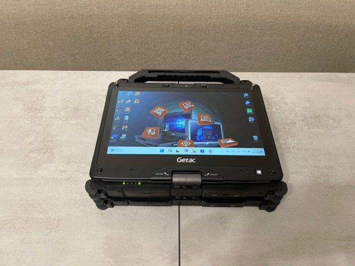 Захищений ноутбук-трансформер Getac V110 G5 / 11.6" (1920x1080) IPS Touch / Intel Core i5-8265U (4 (8) ядра по 1.6 - 3.9 GHz) / 16 GB DDR4 / 256 GB SSD / Intel UHD Graphics / WebCam / Стилус / Два АКБ б/в - зображення 5