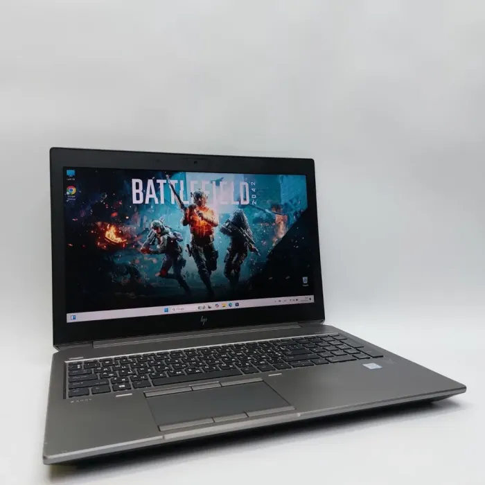 Мобільна робоча станція HP ZBook 15 G6 / 15.6" (1920x1080) IPS / Intel Core i7-9850H (6 (12) ядер по 2.6 - 4.6 GHz) / 32 GB DDR4 / 512 GB SSD / nVidia Quadro T1000, 4 GB GDDR5, 128-bit / WebCam б/в - зображення 6