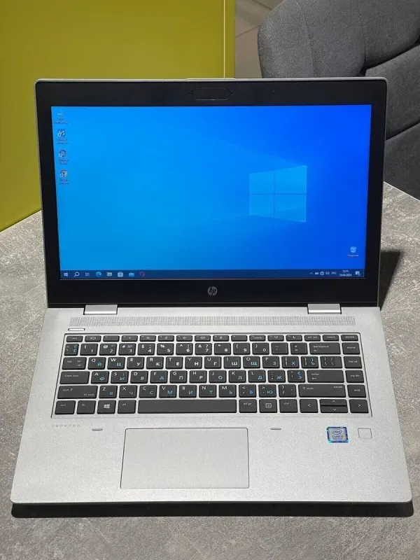 Ноутбук HP ProBook 640 G5 / 14" (1366x768) TN / Intel Core i3-8130U (2 (4) ядра по 2.2 - 3.4 GHz) / 16 GB DDR4 / 240 GB SSD / Intel UHD Graphics 620 б/в - зображення 2