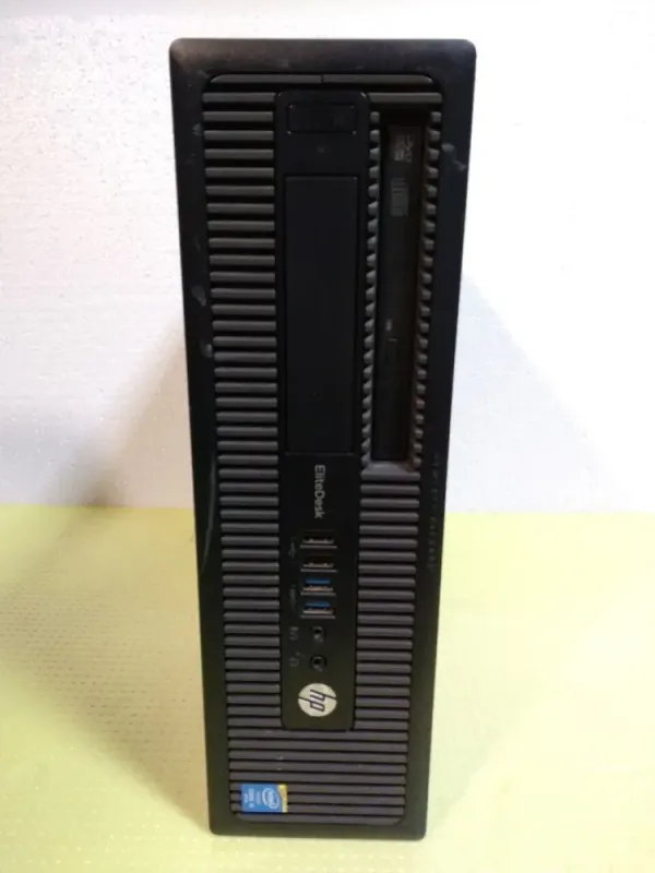 Комп'ютер HP EliteDesk 800 G1 SFF / Core i5-4590 (4 ядра по 3.3-3.7GHz) / 4GB DDR3 / 500GB HDD / HD Graphics 4600 / 240W / DVD-ROM / DisplayPort б/в - зображення 3