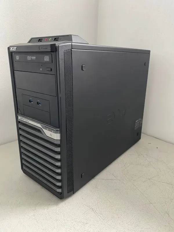 Комп'ютер Acer Veriton M4630G Tower / Intel Core i5-4690K (4 ядра по 3,5 - 3,9 ГГц) / 16 ГБ DDR3 / 256 ГБ SSD / nVidia GeForce GTX 760, 2 ГБ GDDR5, 256-біт / DVD-ROM б/в - зображення 2