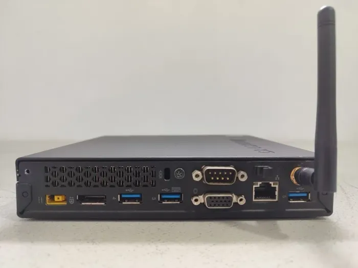 Неттоп Lenovo ThinkCentre M93p Tiny USFF / Intel Core i5-4570T (2 (4) ядра по 2.9 - 3.6 GHz) / 8 GB DDR3 / 128 GB SSD / Intel HD Graphics 4600 / Wi-Fi б/в - зображення 6