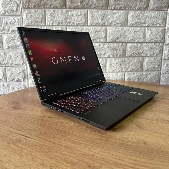 Ігровий ноутбук Б-клас HP Omen 15-ek0013dx / 15.6" (1920x1080) IPS / Intel Core i7-10750H (6 (12) ядер по 2.6 - 5.0 GHz) / 16 GB DDR4 / 512 GB SSD / nVidia GeForce RTX 2060, 6 GB GDDR6, 192-bit / WebCam б/в - зображення 4