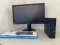 Комплект ПК: неттоп HP EliteDesk 800 G1 USFF / Intel Core i5-4690S (4 ядра по 3.2 - 3.9 GHz) / 16 GB DDR3 / 240 GB SSD / Intel HD Graphics 4600 / DVD-ROM + Монітор LG 23MB35PY-B / 23" (1920x1080) IPS б/в