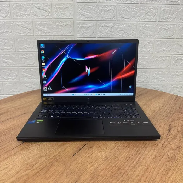 Ігровий ноутбук Б-клас Acer Nitro V15 ANV15-51 / 15.6" (1920x1080) IPS / Intel Core i7-13620H (10 (16) ядер по 2.4 - 4.9 GHz) / 16 GB DDR5 / 512 GB SSD / nVidia GeForce RTX 4050, 6 GB GDDR6, 96-bit / WebCam б/в - зображення 2