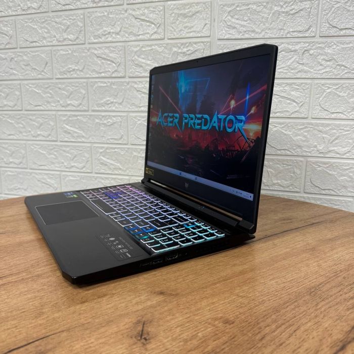Ігровий ноутбук Б-клас Acer Predator Triton PT315-53 / 15.6" (2560x1440) IPS / Intel Core i7-11800H (8 (16) ядер по 2.3 - 4.6 GHz) / 16 GB DDR4 / 1000 GB SSD / nVidia GeForce RTX 3070, 8 GB GDDR6, 256-bit / WebCam б/в - зображення 5