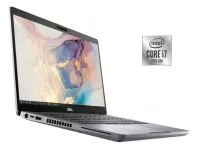 Ультрабук Б-клас Dell Latitude 5411 / 14" (1920x1080) TN / Intel Core i7-10850H (6 (12) ядер по 2.7 - 5.1 GHz) / 16 GB DDR4 / 256 GB SSD M.2 / Intel UHD Graphics / WebCam / Win 11 б/в
