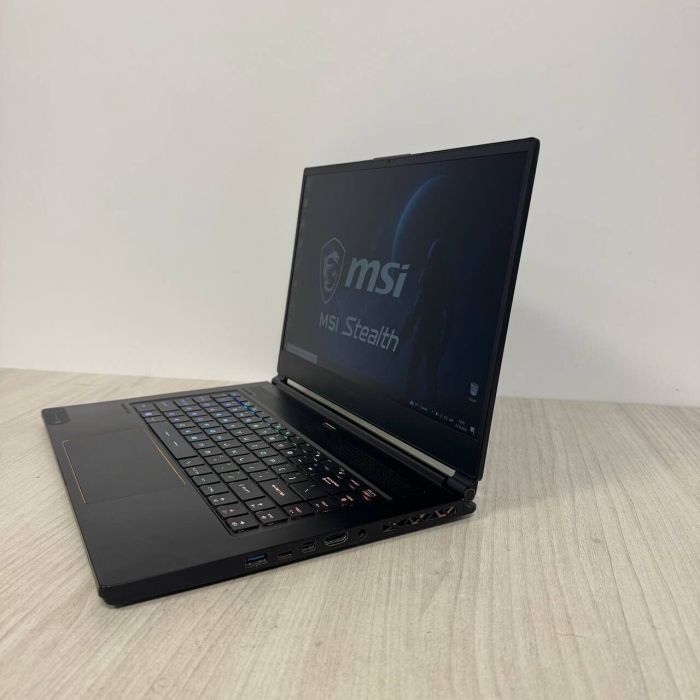Ігровий ноутбук Б-класу MSI GS65 Stealth 9SD / 15,6" (1920x1080) IPS / Intel Core i7-9750H (6 (12) ядра по 2,6 - 4,5 ГГц) / 16 ГБ DDR4 / 512 ГБ SSD / nVidia GeForce GTX 1660 Ti, 6 ГБ GDDR6, 192-біт / WebCam б/в - зображення 5