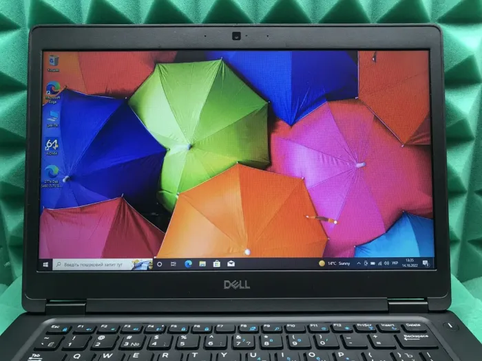 Ноутбук Б-класс Dell Latitude 5490 / 14" /Core i5-7300U 2 (4) ядра по 2.6 - 3.5 GHz/ 8 GB DDR4 / 256 GB SSD /HD Graphics 620 /WebCam / Win 10 б/в - зображення 3