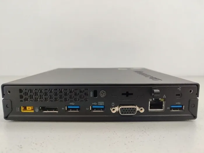 Неттоп Lenovo ThinkCentre M93p Tiny USFF / Intel Core i5-4570T (2 (4) ядра по 2.9 - 3.6 GHz) / 8 GB DDR3 / 128 GB SSD / Intel HD Graphics 4600 б/в - зображення 4