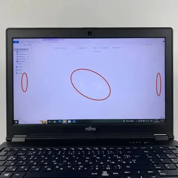 Мобільна робоча станція Б-клас Fujitsu Celsius H780 / 15.6" (1920x1080) IPS / Intel Core i7-8750H (6 (12) ядер по 2.2 - 4.1 GHz) / 16 GB DDR4 / 512 GB SSD / nVidia Quadro P600, 4 GB GDDR5, 128-bit / HDMI / WebCam б/в - зображення 3