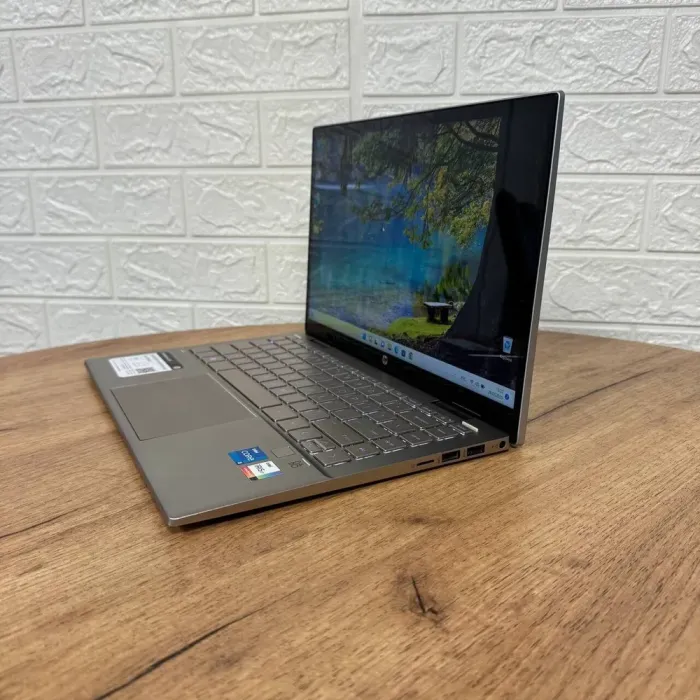 Ультрабук-трансформер HP Pavilion x360 14m-dy0033dx / 14" (1920x1080) IPS Touch / Intel Core i5-1135G7 (4 (8) ядра по 2.4 - 4.2 GHz) / 8 GB DDR4 / 512 GB SSD / Intel Iris Xe Graphics / WebCam б/в - зображення 5