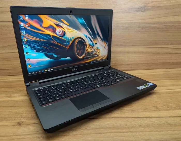 Мобільна робоча станція Б-клас Fujitsu Celsius H780 / 15.6" (1920x1080) IPS / Intel Core i7-8750H (6 (12) ядер по 2.2 - 4.1 GHz) / 32 GB DDR4 / 512 GB SSD / nVidia Quadro P600, 4 GB GDDR5, 128-bit / HDMI / 4G / WebCam / Windows 10 б/в - зображення 4