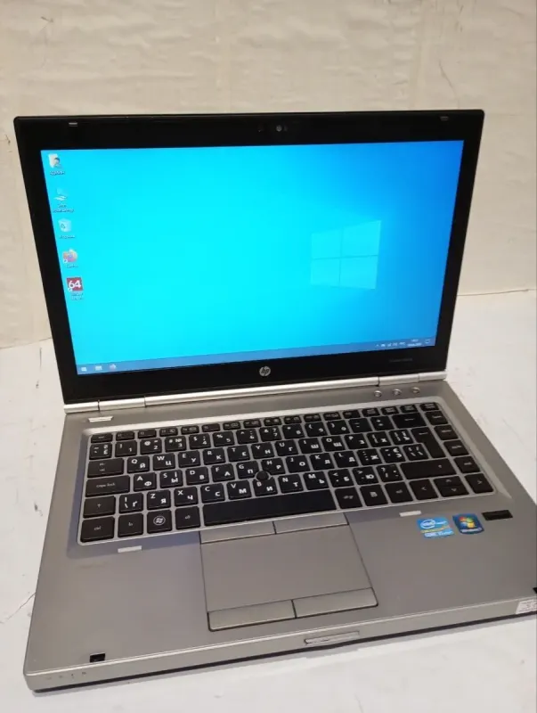 Ноутбук HP EliteBook 8460P / 14" (1366x768) TN / Intel Core i5-2540M (2 (4) ядра по 2.6 - 3.3 GHz) / 8 GB DDR3 / 320 GB HDD / Intel HD Graphics 3000 / WebCam б/в - зображення 2