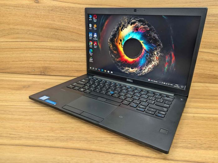 Ультрабук Dell Latitude 7480 / 14" (1920x1080) IPS / Intel Core i7-7600U (2 (4) ядра по 2.8 - 3.9 GHz) / 8 GB DDR4 / 256 GB SSD / Intel HD Graphics 620 / TouchID / WebCam / Windows 10 б/в - зображення 5