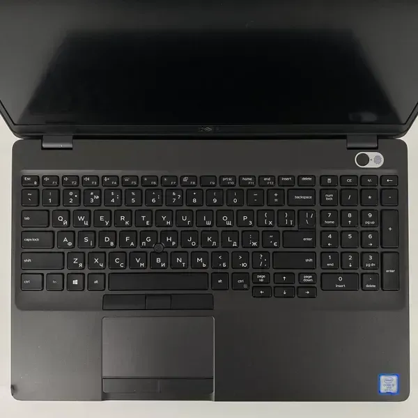 Ультрабук Б-клас Dell Latitude 5500 / 15.6" (1920x1080) IPS / Intel Core i5-8365U (4 (8) ядра по 1.6 - 4.1 GHz) / 16 GB DDR4 / 256 GB SSD / Intel UHD Graphics / WebCam / TouchID б/в - зображення 3