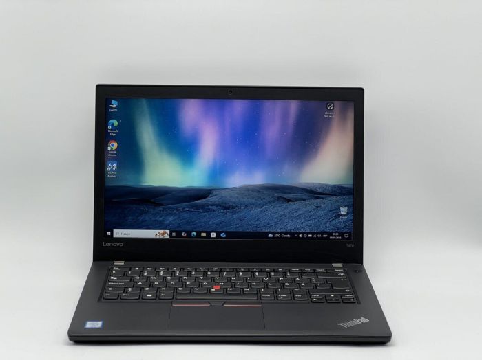 Ультрабук Lenovo ThinkPad T470 / 14" (1920x1080) IPS / Intel Core i5-7300U (2 (4) ядра по 2.6 - 3.5 GHz) / 8 GB DDR4 / 240 GB SSD / Intel HD Graphics 520 / WebCam б/в - зображення 2