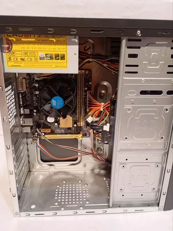 ПК Crown SM601 Tower / Intel Core i5-4670 (4 ядра по 3.4 - 3.8 GHz) / 8 GB DDR3 / 500 GB HDD / Intel HD Graphics 4600 / 450W б/в - зображення 5