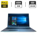 Ноутбук Б-клас HP EliteBook 755 G5 / 15.6" (1920x1080) IPS / AMD Ryzen 3 Pro 2300U (4 ядра по 2.0 - 3.4 GHz) / 8 GB DDR4 / 256 GB SSD / AMD Radeon Vega 6 Graphics / WebCam / HDMI б/в