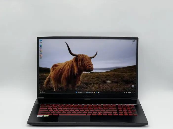 Ігровий ноутбук Б-клас MSI GF75 Thin 10SCXR-003US / 17.3" (1920x1080) IPS / Intel Core i5-10500H (6 (12) ядер по 2.5 - 4.5 GHz) / 16 GB DDR4 / 480 GB SSD / nVidia GeForce GTX 1650, 4 GB GDDR6, 128-bit / WebCam б/в - зображення 2