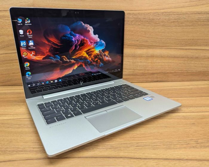 Ультрабук HP EliteBook 830 G5 / 13.3" (1920x1080) IPS Touch / Intel Core i7-8650U (4 (8) ядра по 1.9 - 4.2 GHz) / 16 GB DDR4 / 512 GB SSD / Intel UHD Graphics 620 / Fingerprint / WebCam / Windows 10 б/в - зображення 4