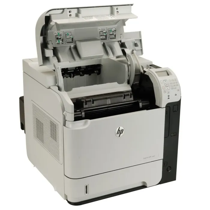Принтер HP LaserJet M602dn / монохромний лазерний друк / 1200x1200 dpi / A4 / 50 стр / хв / USB, Ethernet / Дуплекс б/в - зображення 3