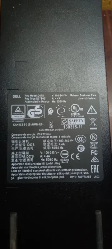 Комп'ютер Dell OptiPlex XE2 D07S SFF / Intel Core i3-4330 (2(4) ядра по 3.5 GHz) / 8 GB DDR3 / 240 GB SSD NEW / HD Graphics 4600 / DVD-RW / Win 10 б/в - зображення 8