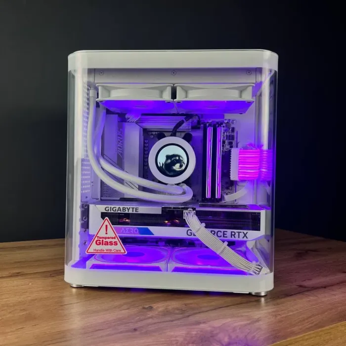 Збірка під замовлення: комп'ютер Jonsbo TK-1 White Tower / AMD Ryzen 5 7500F Tray (6 (12) ядер по 3.7 - 5.0 GHz) / 32 GB DDR5 / 1000 GB SSD M.2 / nVidia GeForce RTX 4060 Ti, 8 GB GDDR6, 128-bit / 850W - зображення 8