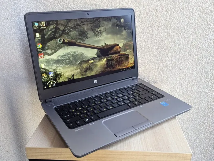 Ноутбук Б-клас HP ProBook 640 G1 / 14" (1600x900) TN / Intel Core i5-4210M (2 (4) ядра по 2.6 - 3.2 GHz) / 8 GB DDR3 / 128 GB SSD / Intel HD Graphic 4600 / WebCam б/в - зображення 4