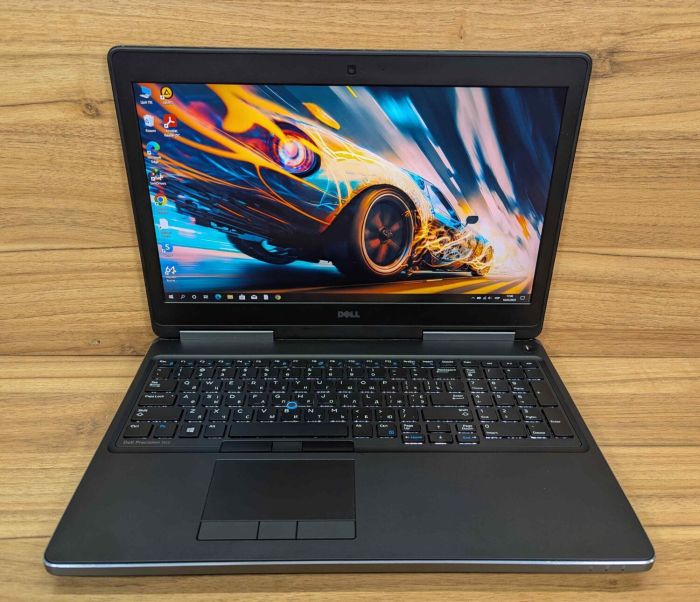 Мобільна робоча станція Б-класу Dell Precision 7510 / 15,6" (1920x1080) IPS / Intel Core i7-6920HQ (4 (8) ядра по 2.9 - 3.8 GHz) / 32 GB DDR4 / 480 GB SSD / nVidia Quadro M2000M, 4 GB GDDR5, 128-bit / WebCam / Windows 10 б/в - зображення 2
