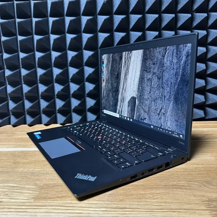 Ноутбук Lenovo ThinkPad T460s / 14" (1920x1080) IPS Touch / Intel Core i5-6300U (2 (4) ядра по 2.4 - 3.0 GHz) / 8 GB DDR4 / 256 GB SSD / Intel HD Graphics 520 / WebCam б/в - зображення 6