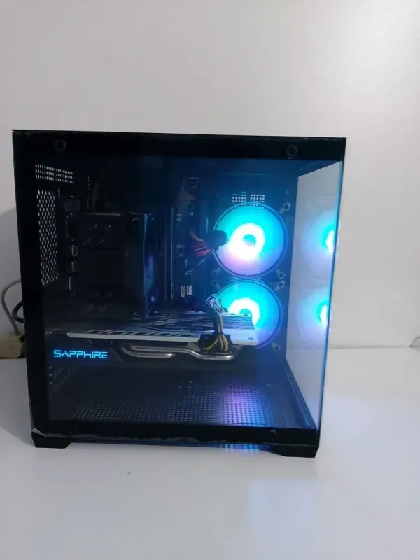 Ігровий ПК GTL Infinity Black Tower / Intel Core i7-4790 (4 ядра по 3,6 - 4,0 ГГц) / 16 ГБ DDR4 / 512 ГБ SSD + 500 ГБ HDD / AMD Radeon RX 570, 4 ГБ GDDR5, 256-біт б/в - зображення 5