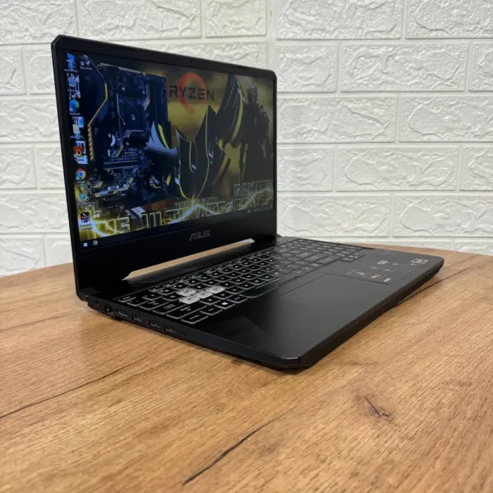 Ігровий ноутбук Asus TUF FX505DT / 15.6" (1920x1080) IPS / AMD Ryzen 5 3550H (4 (8) ядра по 2.1 - 3.7 GHz) / 16 GB DDR4 / 256 GB SSD + 1000 GB HDD / nVidia GeForce GTX 1650, 4 GB GDDR5, 128-bit / WebCam б/в - зображення 4