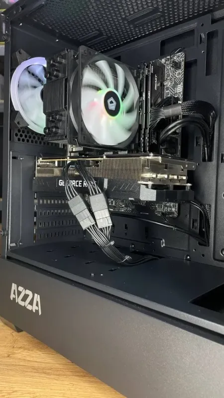 Новий ігровий ПК Azza / Core i5-12400F (6 ядер по 2.5-4.4GHz) / 16GB DDR4 / 256GB SSD M.2 + 1000GB HDD / GeForce RTX 3070, 8GB GDDR6, 192-bit / 750W - зображення 4