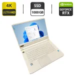 Ігровий ноутбук Acer ConceptD CN715-71 / 15,6" (3840x2160) IPS / Intel Core i7-9750H (6 (12) ядер по 2,6 - 4,5 ГГц) / 32 ГБ DDR4 / 1000 ГБ SSD / nVidia GeForce RTX 2080, 8 ГБ GDDR6, 256-біт / WebCam б/в