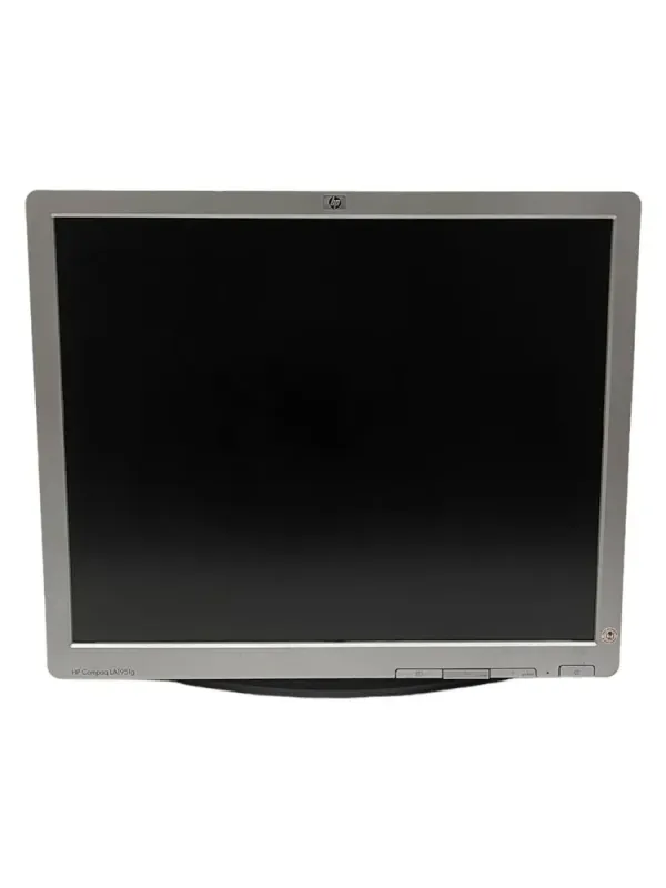 Комплект ПК: комп'ютер Б-клас Fujitsu Esprimo E5730 SFF / Intel Core 2 Duo E8500 (2 ядра по 3.16 GHz) / 4 GB DDR2 / 160 GB HDD / Intel Graphics / DVD-ROM + Монітор Б-клас HP Compaq LA1951g / 19" (1280x1024) TN / VGA б/в - зображення 8