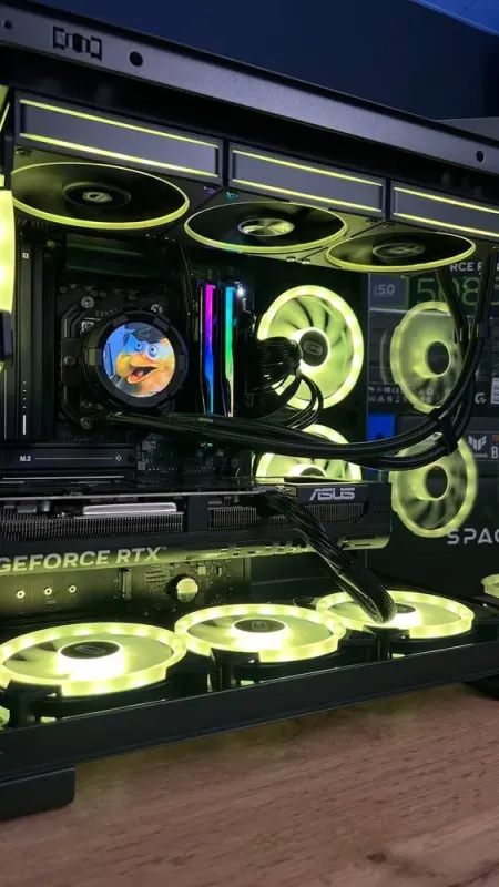 Збірка на замовлення: ігровий ПК PCCooler C3 T500 ARGB Black Tower / AMD Ryzen 7 9800X3D (8 (16) ядер по 4,7 - 5,2 ГГц) / 64 ГБ DDR5 / 500 ГБ SSD M.2 + 2000 ГБ SSD M.2 / nVidia GeForce RTX 5080, 16 ГБ GDDR7, 256-bit / 850 Вт - зображення 8