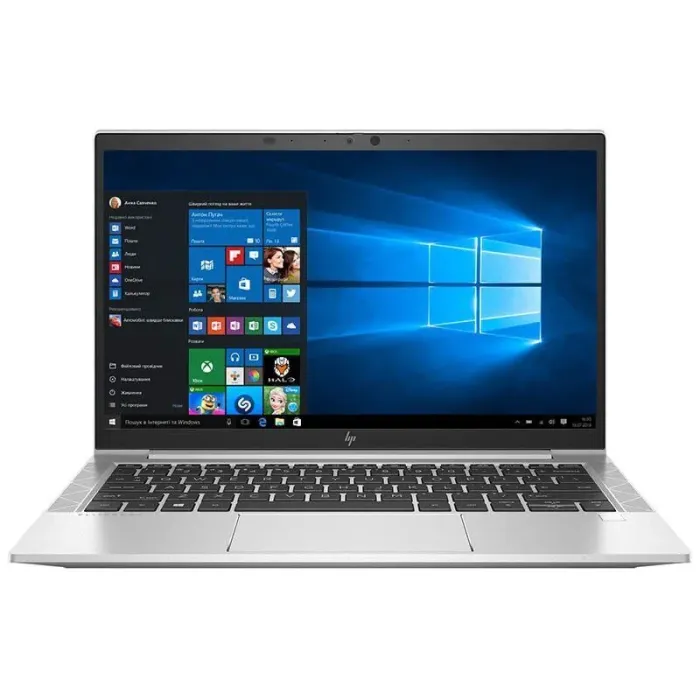 Ультрабук HP EliteBook 830 G7 / 13.3" (1920x1080) IPS / Intel Core i5-10210U (4 (8) ядра по 1.6 - 4.2 GHz) / 8 GB DDR4 / 256 GB SSD / Intel UHD Graphics / WebCam б/в - зображення 2