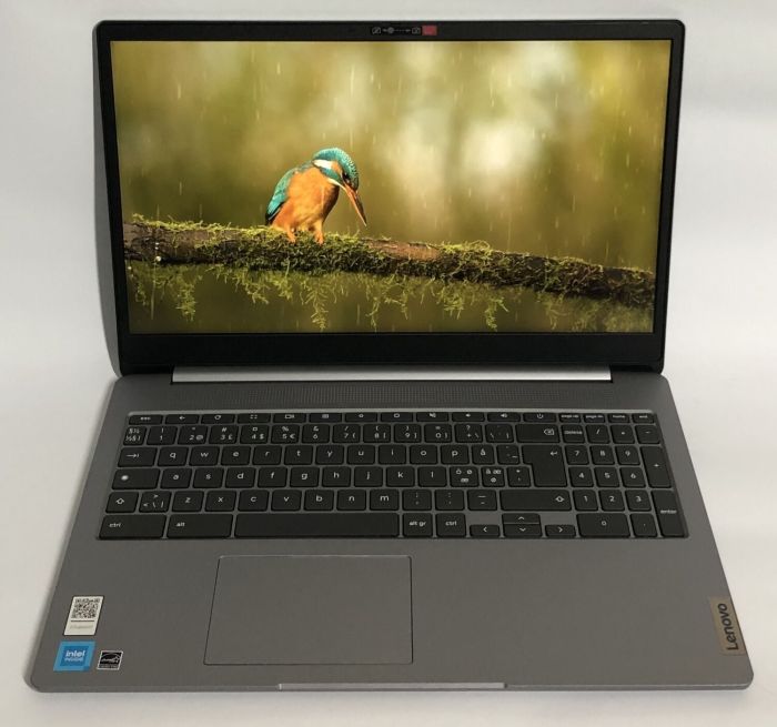 Ультрабук Б-клас Lenovo IdeaPad 3 Chrome 15IJL6 / 15.6" (1920x1080) IPS / Intel Celeron N4500 (2 ядра по 1.1 - 2.8 GHz) / 8 GB DDR4 / 128 GB eMMC / Intel UHD Graphics 630 / WebCam / ChromeOS б/в - зображення 2