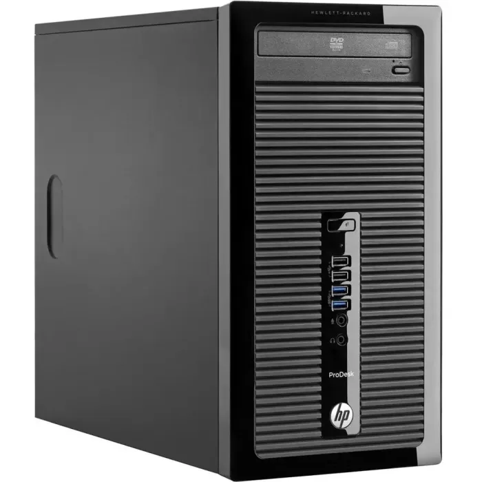 Комп'ютер HP ProDesk 400 G1 Tower / Intel Core i5-4570 (4 ядра по 3.2 - 3.6 GHz) / 8 GB DDR3 / 120 GB SSD / Intel HD Graphics 4600 / DVD-ROM б/в - зображення 3