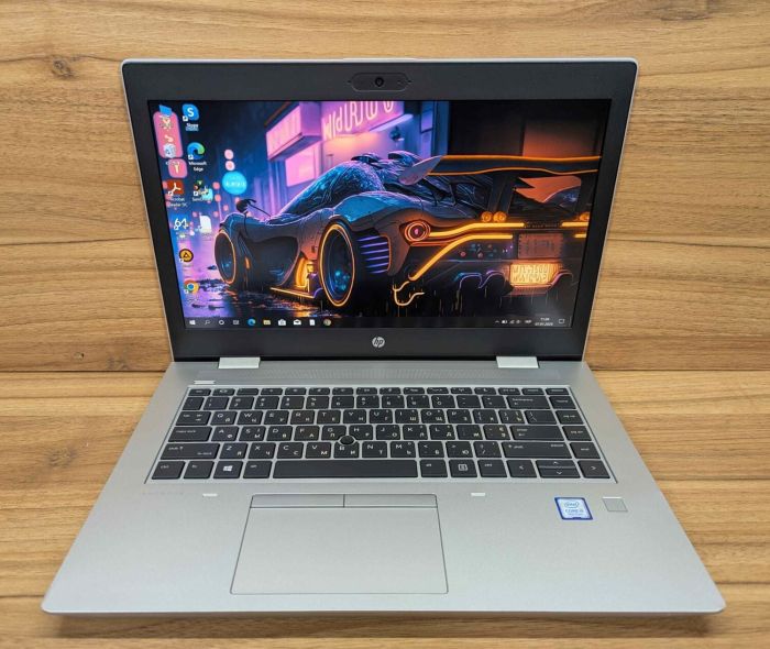 Ноутбук Б-клас HP ProBook 640 G5 / 14" (1920x1080) IPS / Intel Core i5-8265U (4 (8) ядра по 1.6 - 3.9 GHz) / 8 GB DDR4 / 256 GB SSD / Intel UHD Graphics 620 / WebCam / TouchID / Windows 10 б/в - изображение 2