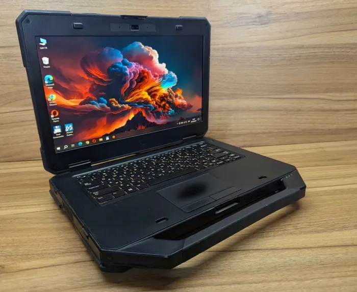 Захищений ноутбук Б-клас Dell Rugged Latitude 5414 / 14" (1920x1080) IPS / Intel Core i5-6300U (2 (4) ядра по 2.4 - 3.0 GHz) / 16 GB DDR4 / 512 GB SSD / Intel HD Graphics 520 / 4G / HDMI / Windows 10 б/в - зображення 4