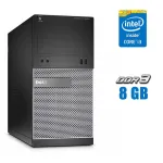 Комп'ютер Dell OptiPlex 3020 Tower / Core i3-4160 (2(4) ядра по 3.6GHz) / 8GB DDR3 / 320GB HDD /HD Graphics 4400 / DVD-ROM  б/в