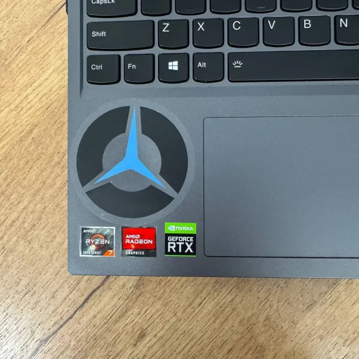 Ігровий ноутбук Б-клас Lenovo Legion 5 Pro 16ACH6H / 16" (2560x1600) IPS / AMD Ryzen 7 5800H (8 (16) ядер по 3.2 - 4.4 GHz) / 16 GB DDR4 / 512 GB SSD / nVidia GeForce RTX 3070, 8 GB GDDR6, 256-bit / WebCam б/в - зображення 8