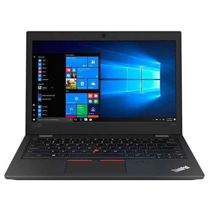 Ультрабук Lenovo ThinkPad L390 / 13.3" (1920x1080) IPS / Intel Core i5-8250U (4 (8) ядра по 1.6 - 3.4 GHz) / 8 GB DDR4 / 120 GB SSD / Intel UHD Graphics / WebCam б/в - зображення 2