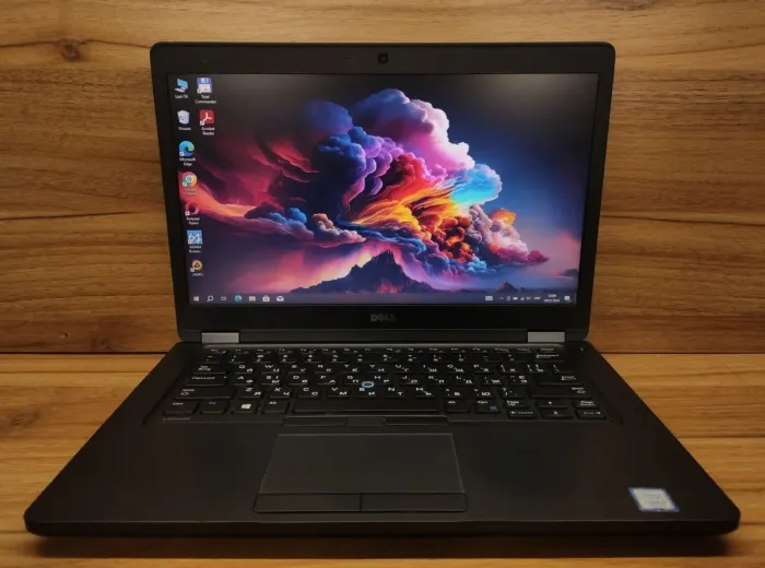 Ультрабук Dell Latitude 5480 / 14" (1366x768) TN / Intel Core i5-7200U (2 (4) ядра по 2.5-3.1 GHz) / 8 GB DDR4 / 256 GB SSD / Intel HD Graphics 620 / WebCam / Win 10 б/в - зображення 2