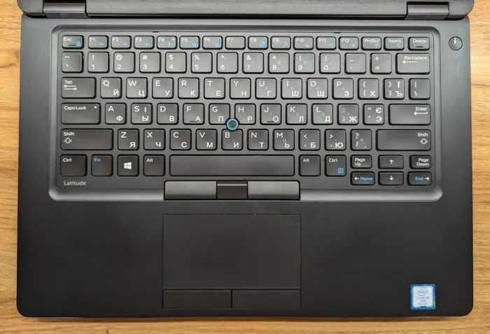 Ультрабук Dell Latitude 5480 / 14" (1920x1080) IPS / Intel Core i5-7300U (2 (4) ядра по 2.6 - 3.5 GHz) / 8 GB DDR4 / 240 GB SSD / Intel HD Graphics 620 / WebCam / Windows 10  б/в - зображення 3